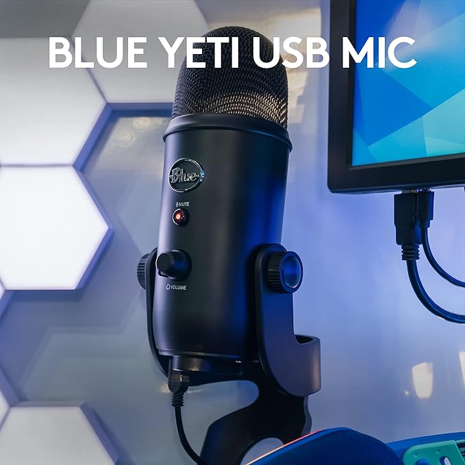 Logitech blue yeti game streaming kit