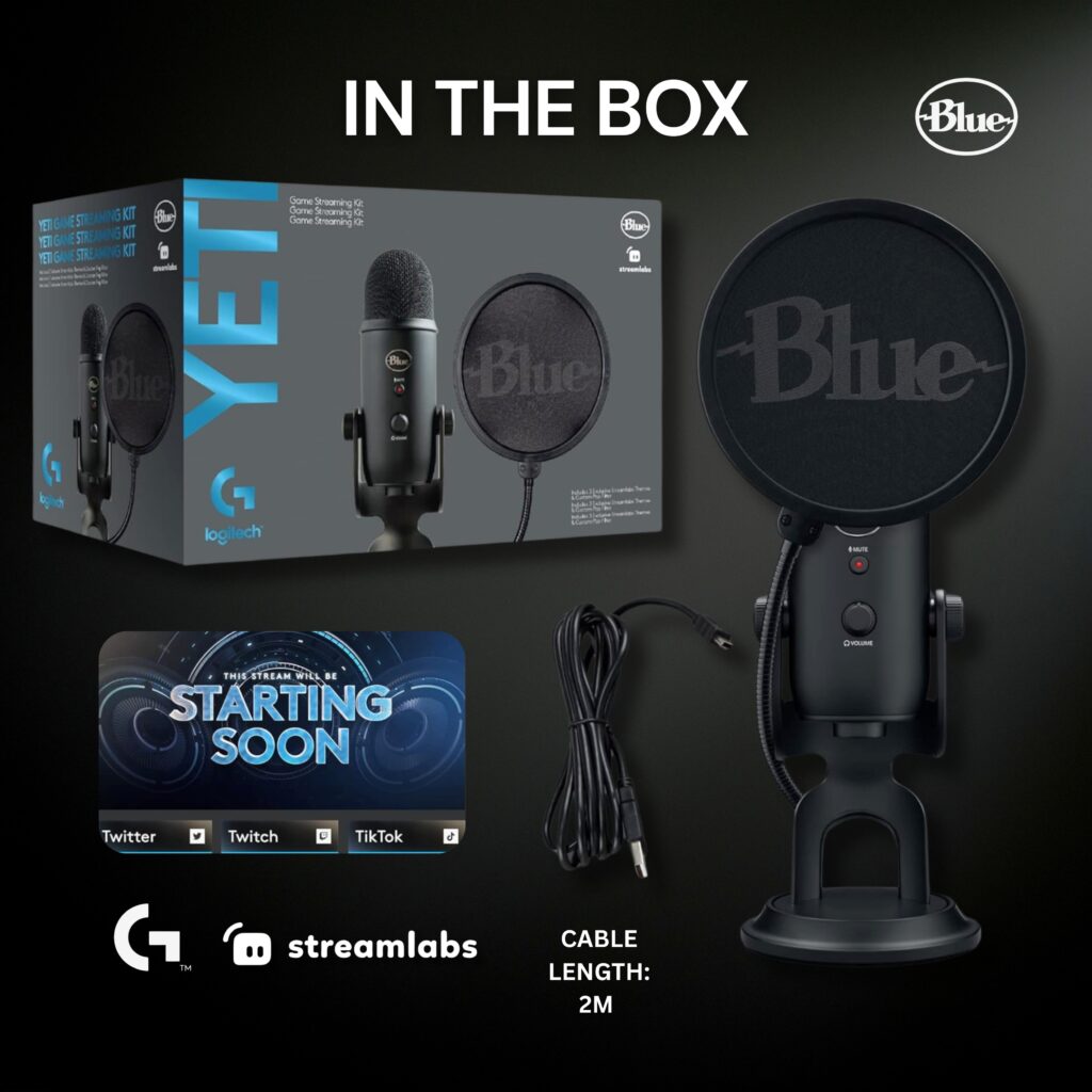 Logitech Blue Yeti Game Streaming Kit